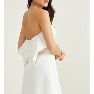 Lilia Strapless Bow Dress